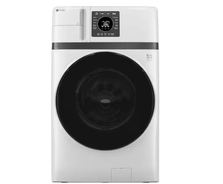 GE Profile 4.6 cu. ft. Smart Electric Washer and Dryer Combo – PFQ83HSHWWW