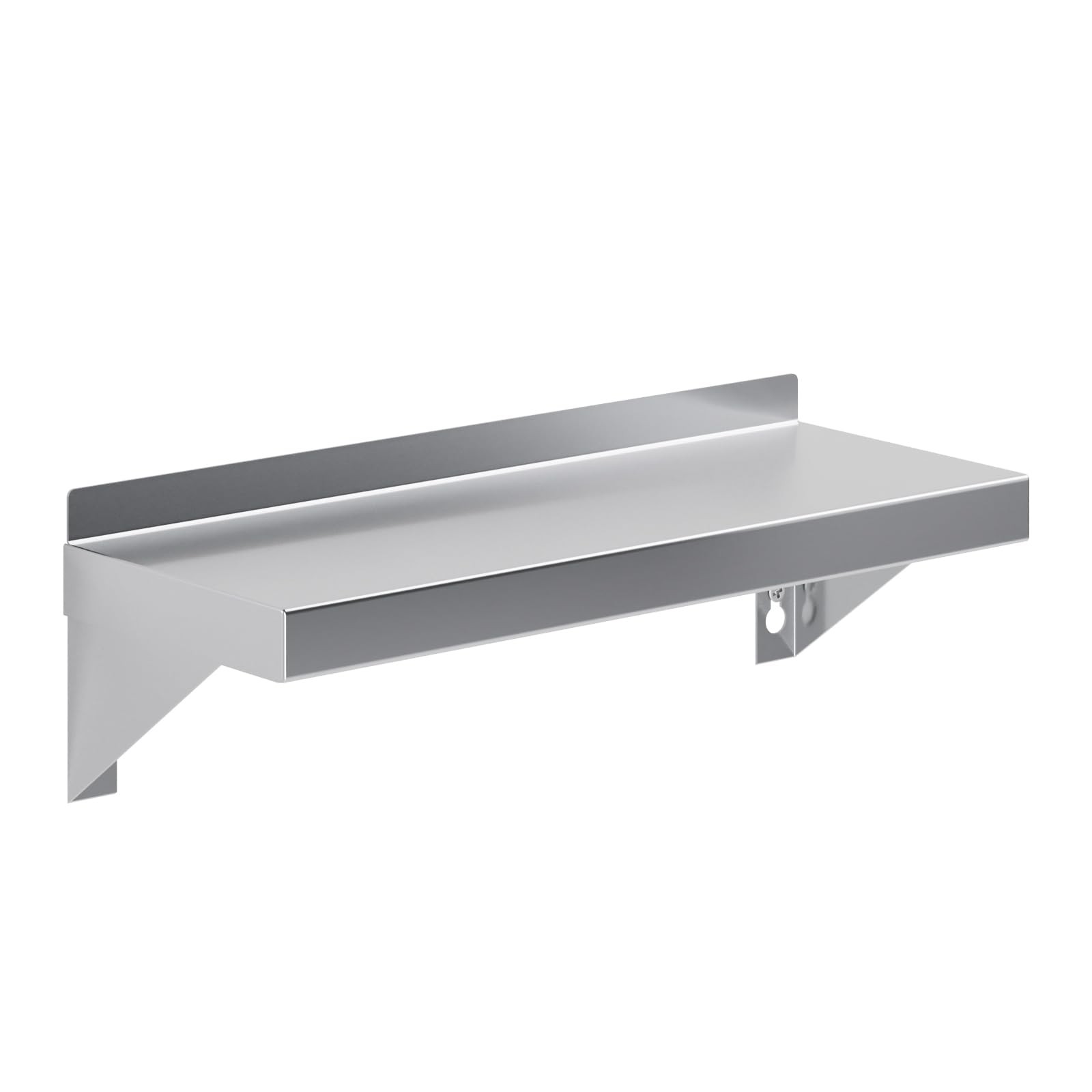 AmGood Stainless Steel Wall Shelf 06″ x 16″ Heavy Duty NSF Certified