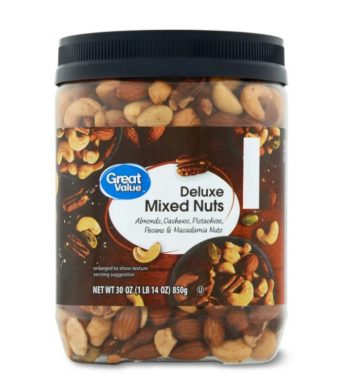 Great Value Deluxe Mixed Nuts, 30 oz