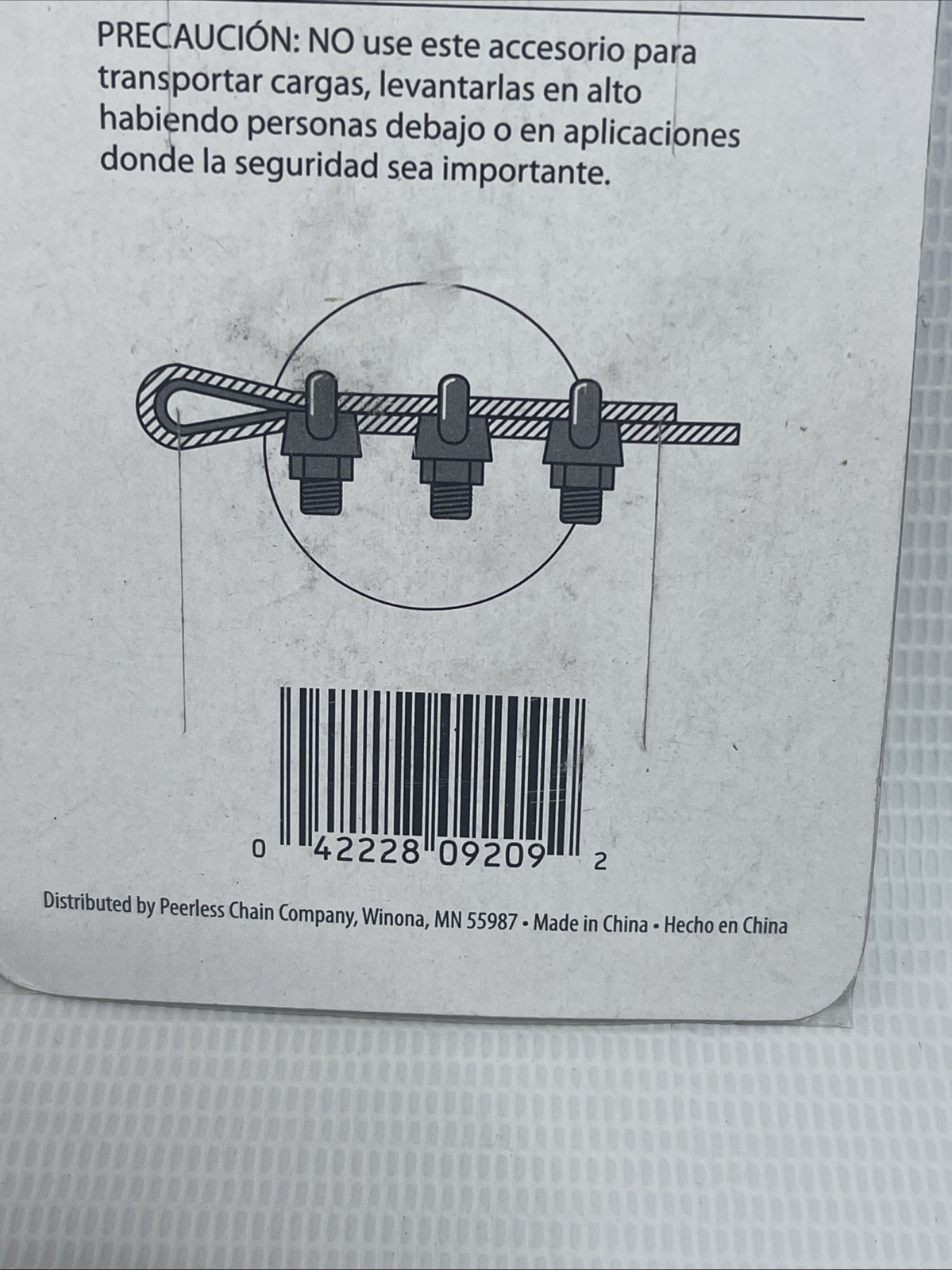   Wire Rope Cable Clothesline pole Thimble/Clip set 3/16″ 5mm light duty Zinc