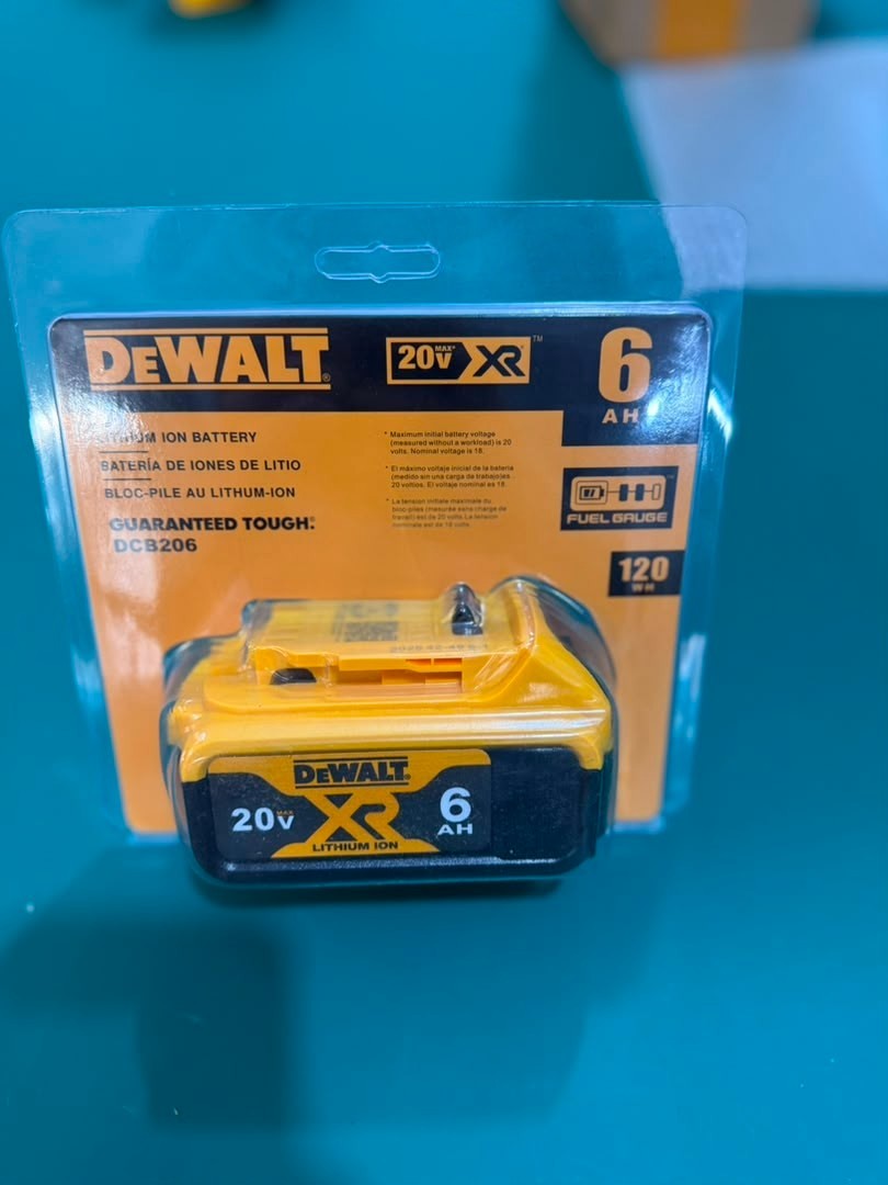 DeWalt DCB206 20V Max Premium XR 6.0Ah Lithium-Ion Battery SAME DAY FREE US SHIP