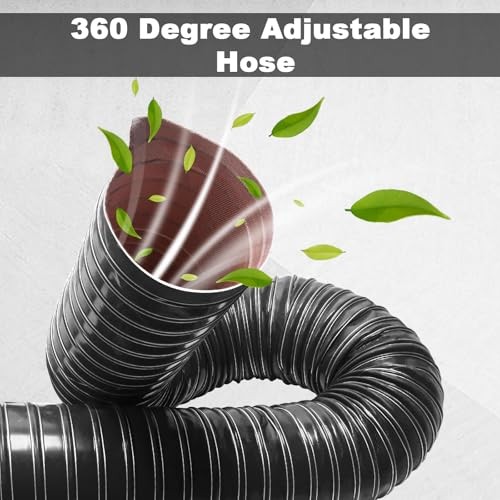 3.5in Automotive Air Duct Hose, Length 1 Meter-3.3ft, 3.5in-3.3FT-1M Black
