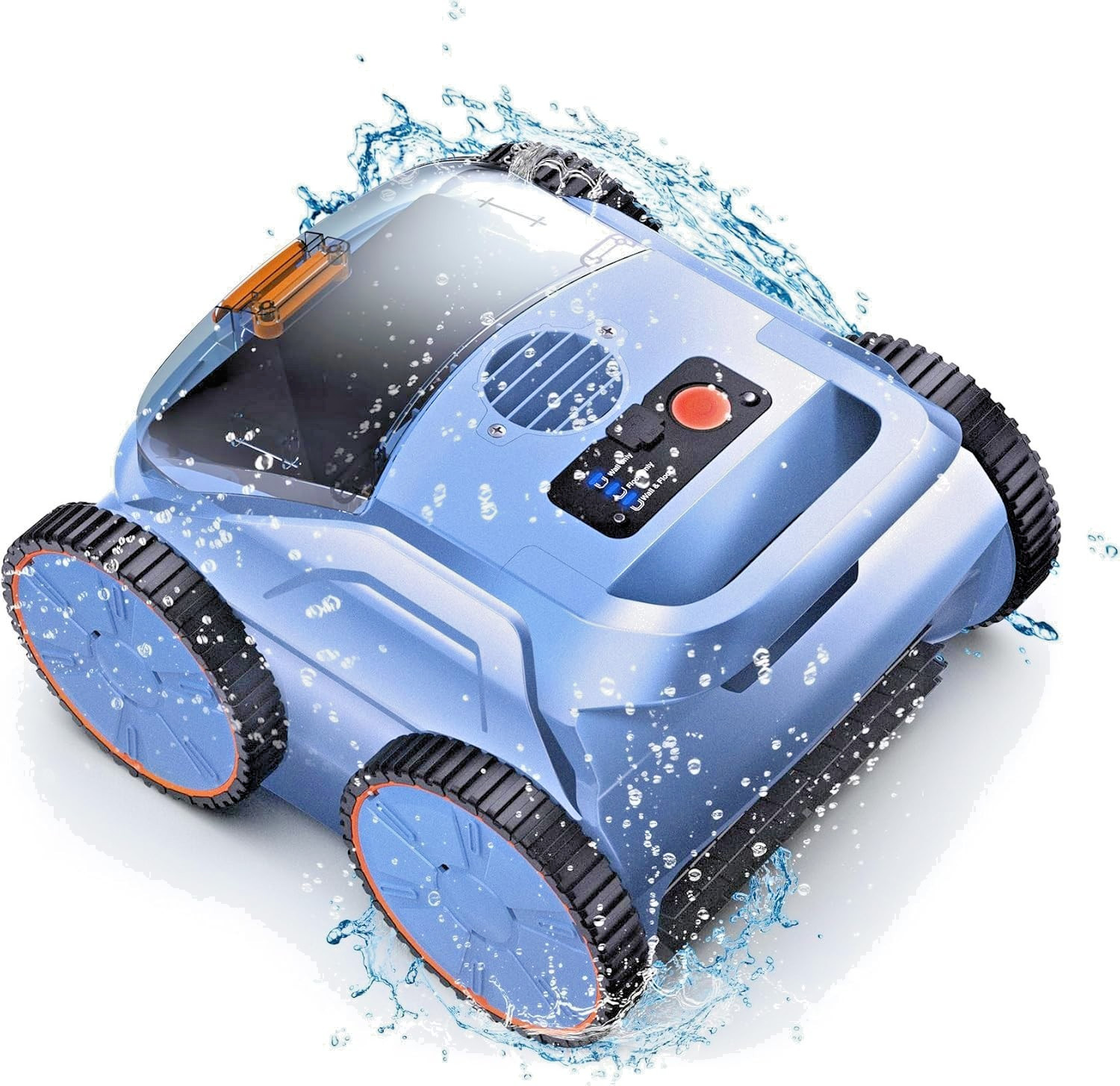 *NEW* Robotic Pool Vacuum, Robotic Pool Cleaner for Inground Pools 180 Mins