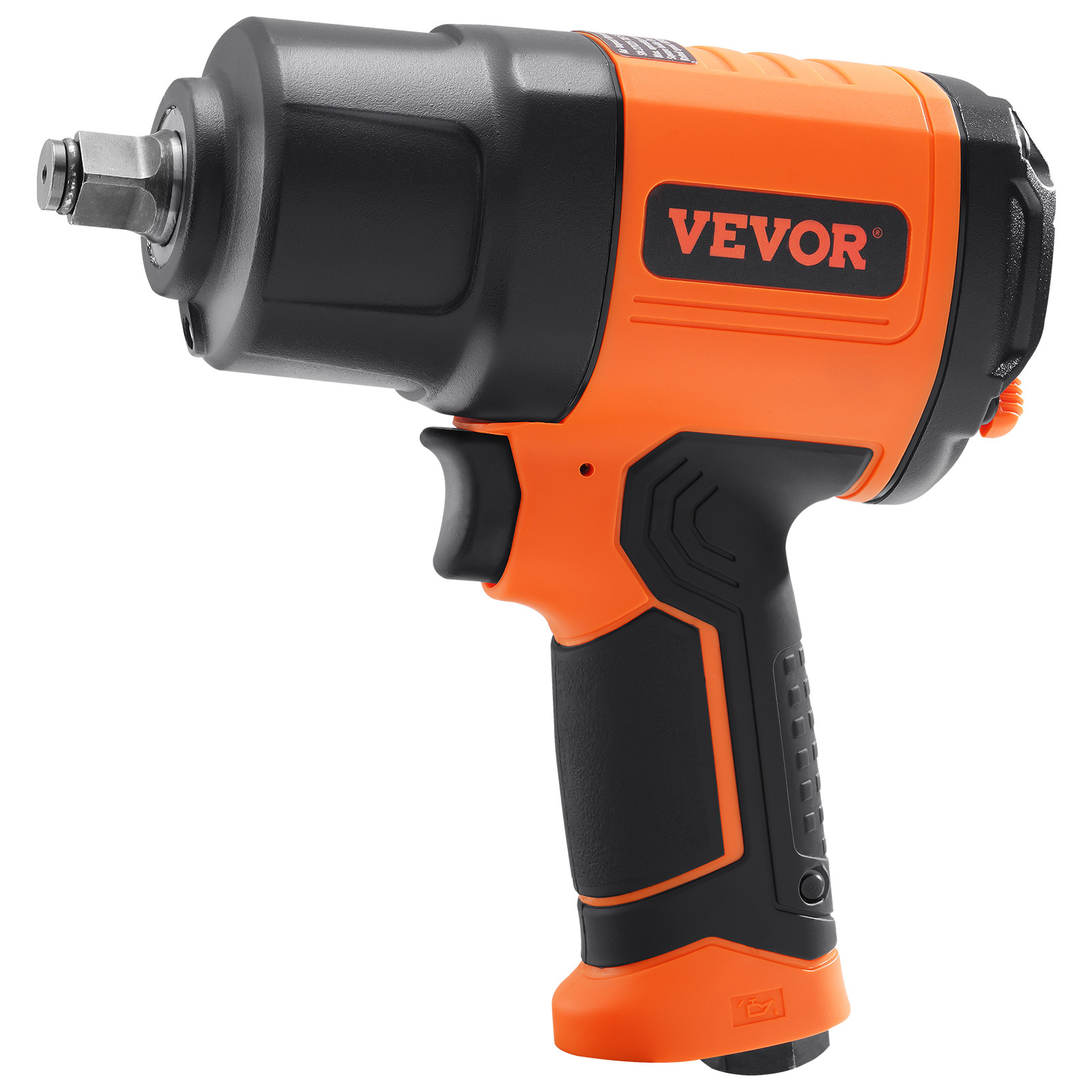 VEVOR Air Impact Wrench 1/2″ Square Drive 1400ft-lb Nut-busting Torque 90-120PSI