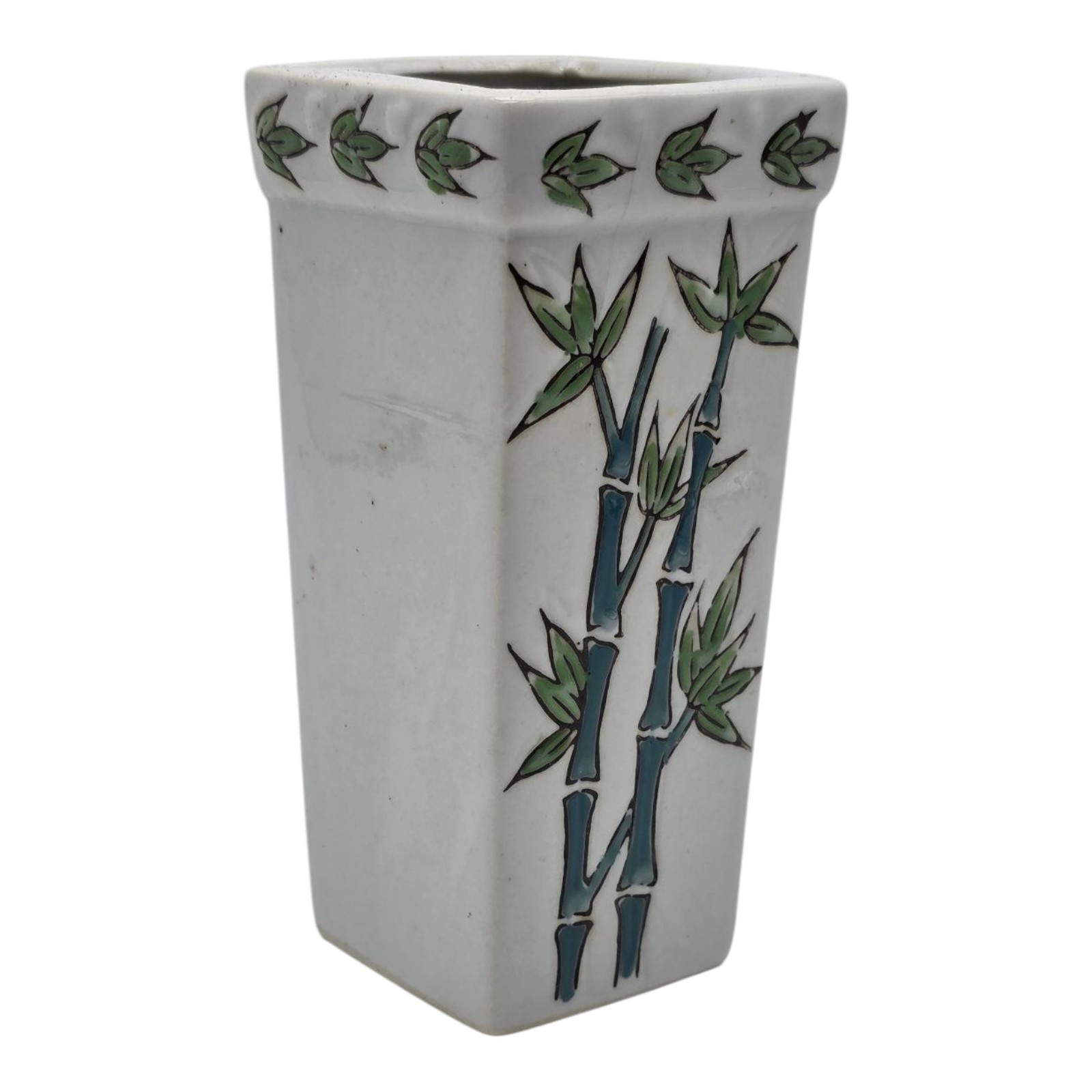 Bamboo Propagation Bud Ceramic Vase 8.11 Oz