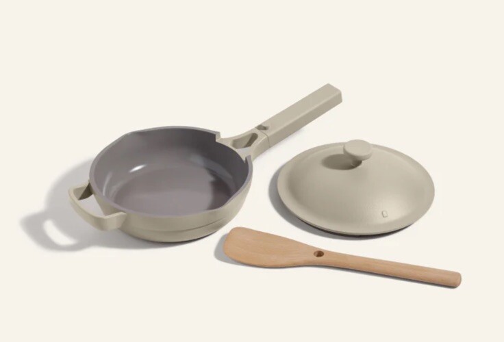 Our Place 8.5″ Ceramic Nonstick Mini Always Pan Steam 1.2 QT READ DESCRIPTION