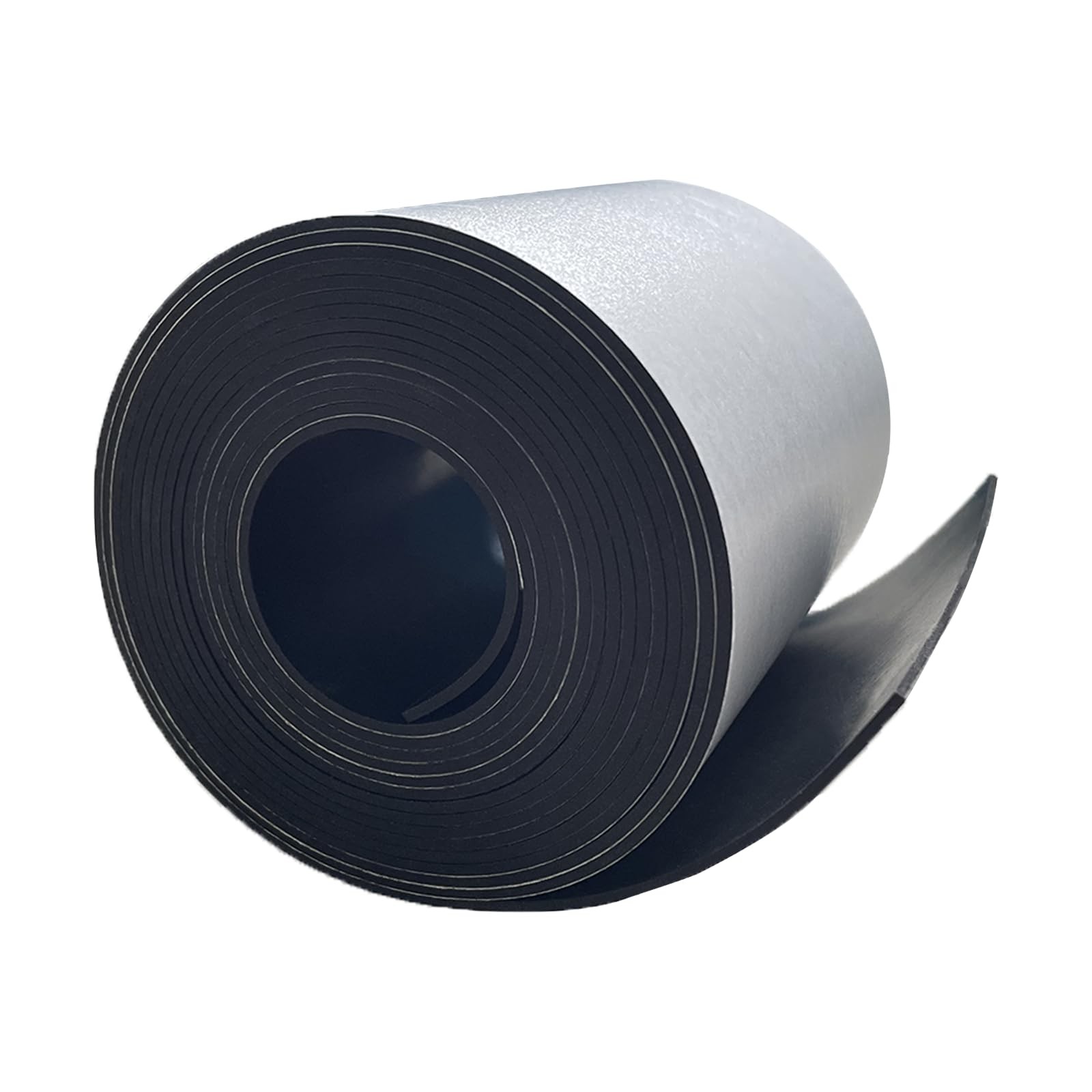 Salimhib Solid Rubber Sheet with Adhesive 1/16 (.062)” Thick X 4″ 4″X10’X1/16