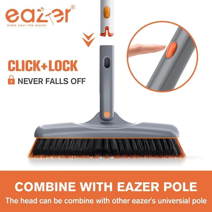 Eazer Grout Brush – Original Head,EAB02-H,180°Rotation Tile Grout Cleaning Tool,