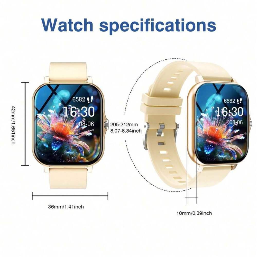 New 1.83 Inch Full Touch HD Fashion Smart Watch With (Dial, Answer) Wireless Cal