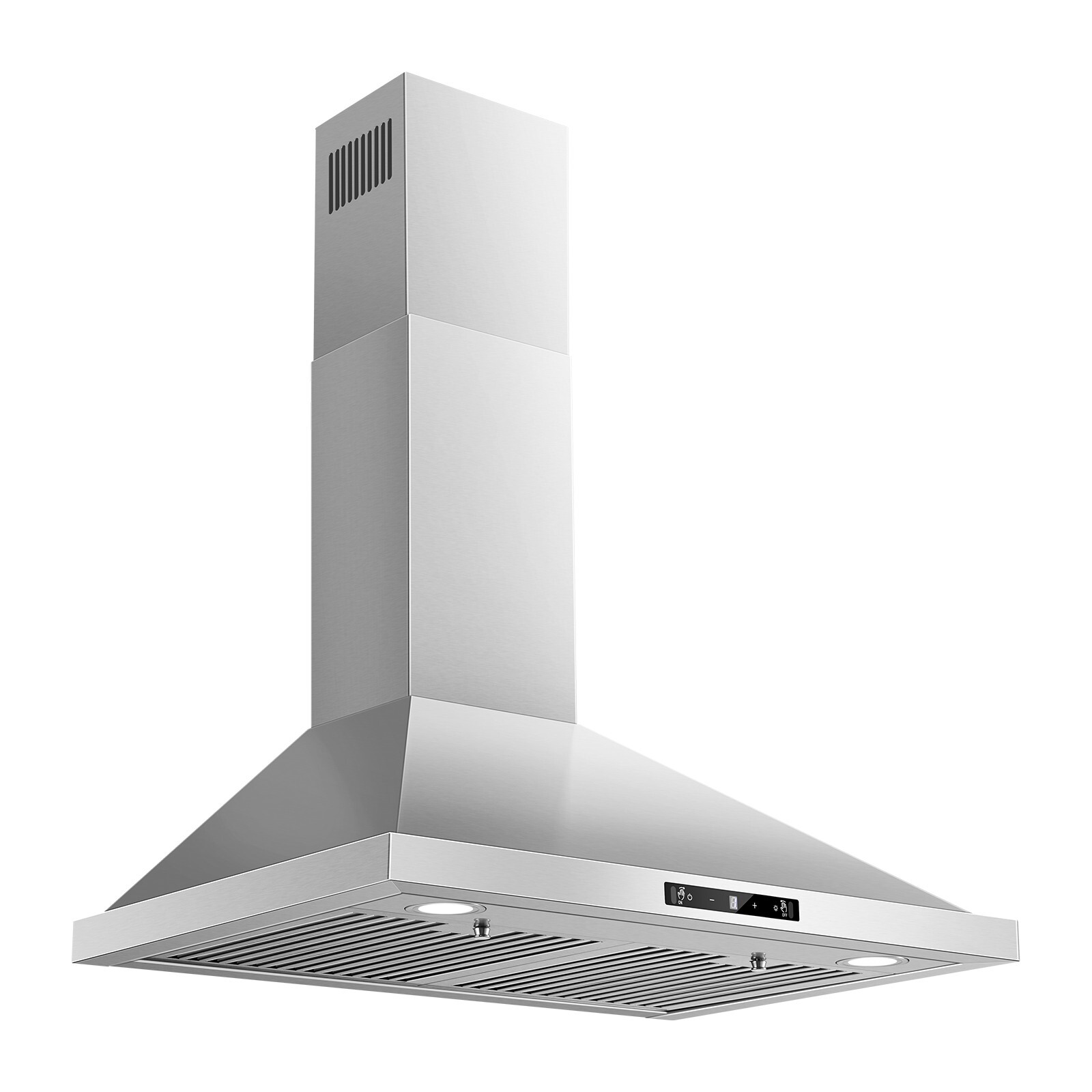 30 in Wall Mount Range Hood 700 CFM Kitchen Hood Stainless Steel Stove Vent Hood