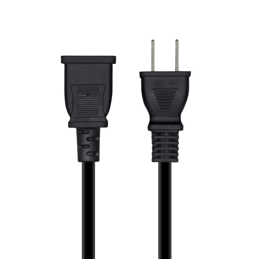 Toptekits (5ft/1.5m) USA Outlet Saver Power Extension Cord Cable 125V 15A 2-P…