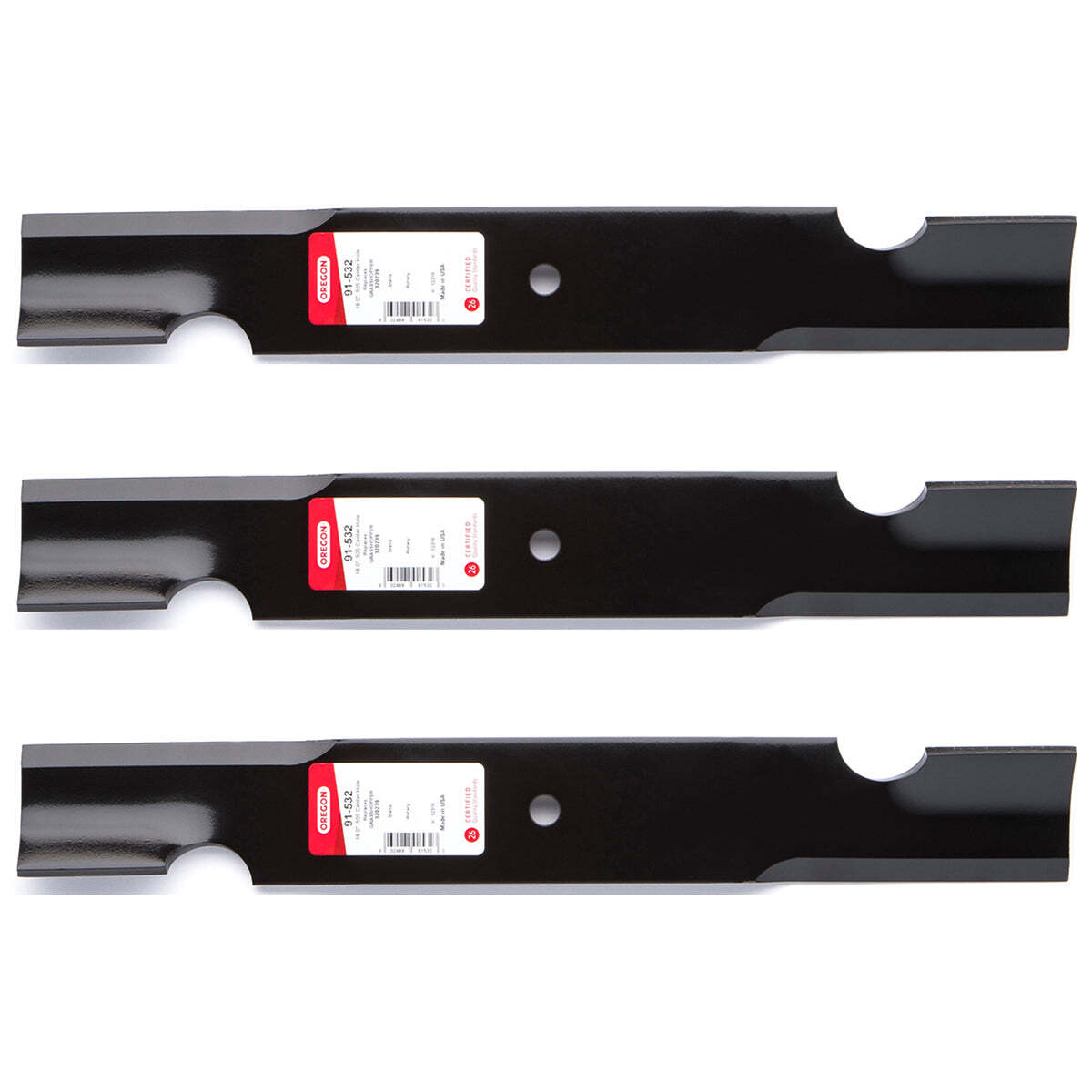 Oregon 791-532 Heavy Duty Blades for 52″ Grasshopper 320236, 320238, 320239