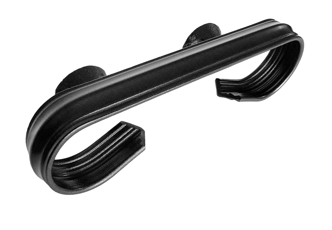 Kenosha Iron Wrought Iron Handrail (Black Metallic, 1 FT)
