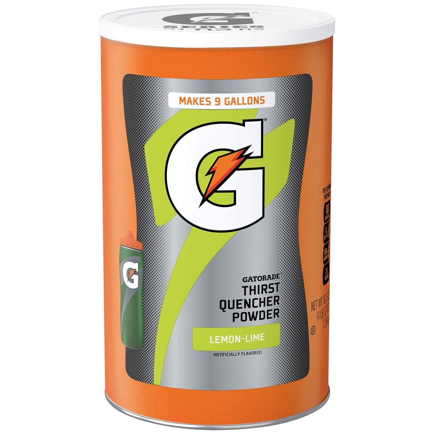 Gatorade Thirst Quencher Powder Water Rehydrate 76.5oz Canister