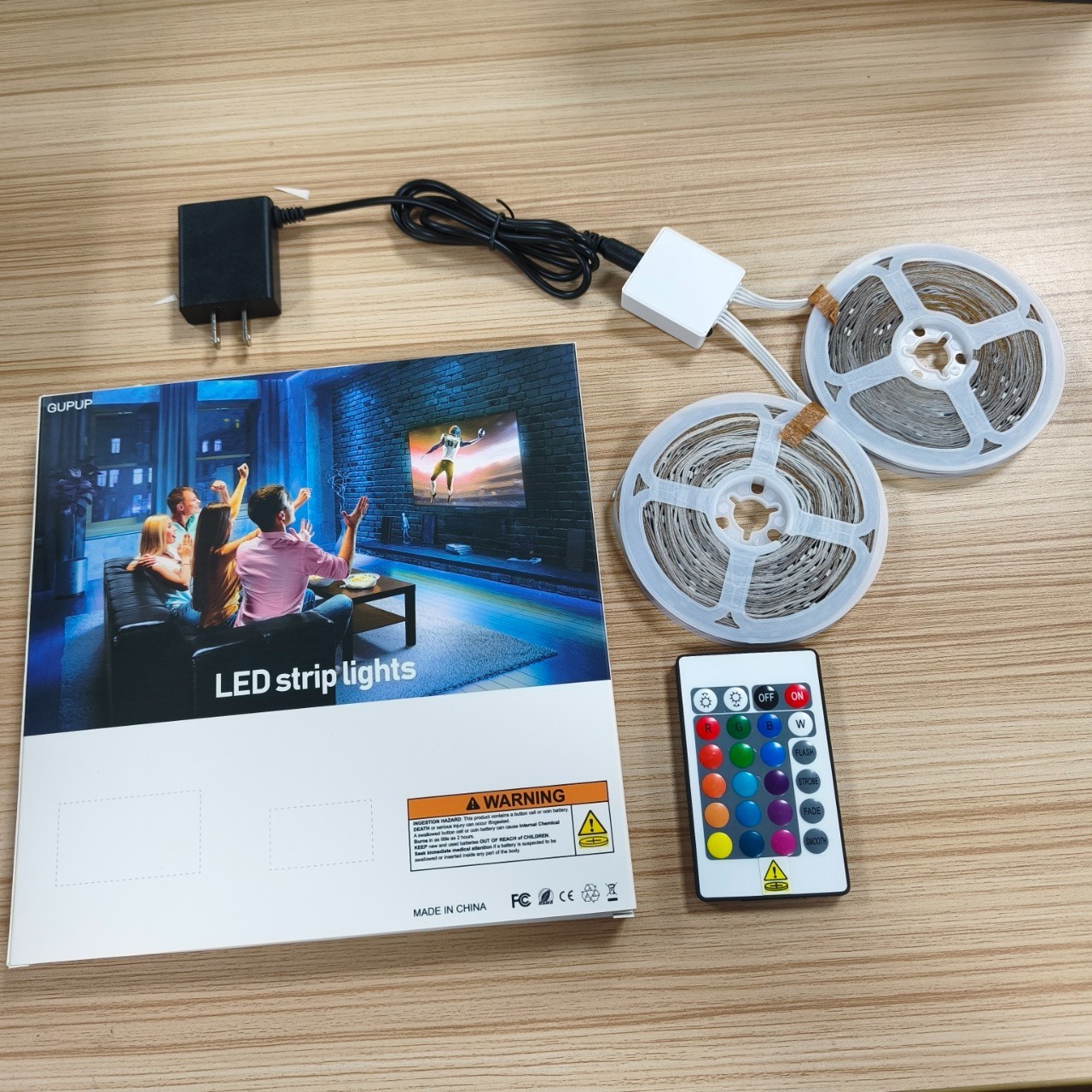 LED Strip Lights, Smart Light with App Remote Control, RGB LED Lights for room