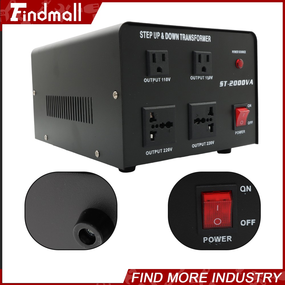 Transformer Step Up/Down110V-120V to/From 220-240V 2000W Voltage Converter