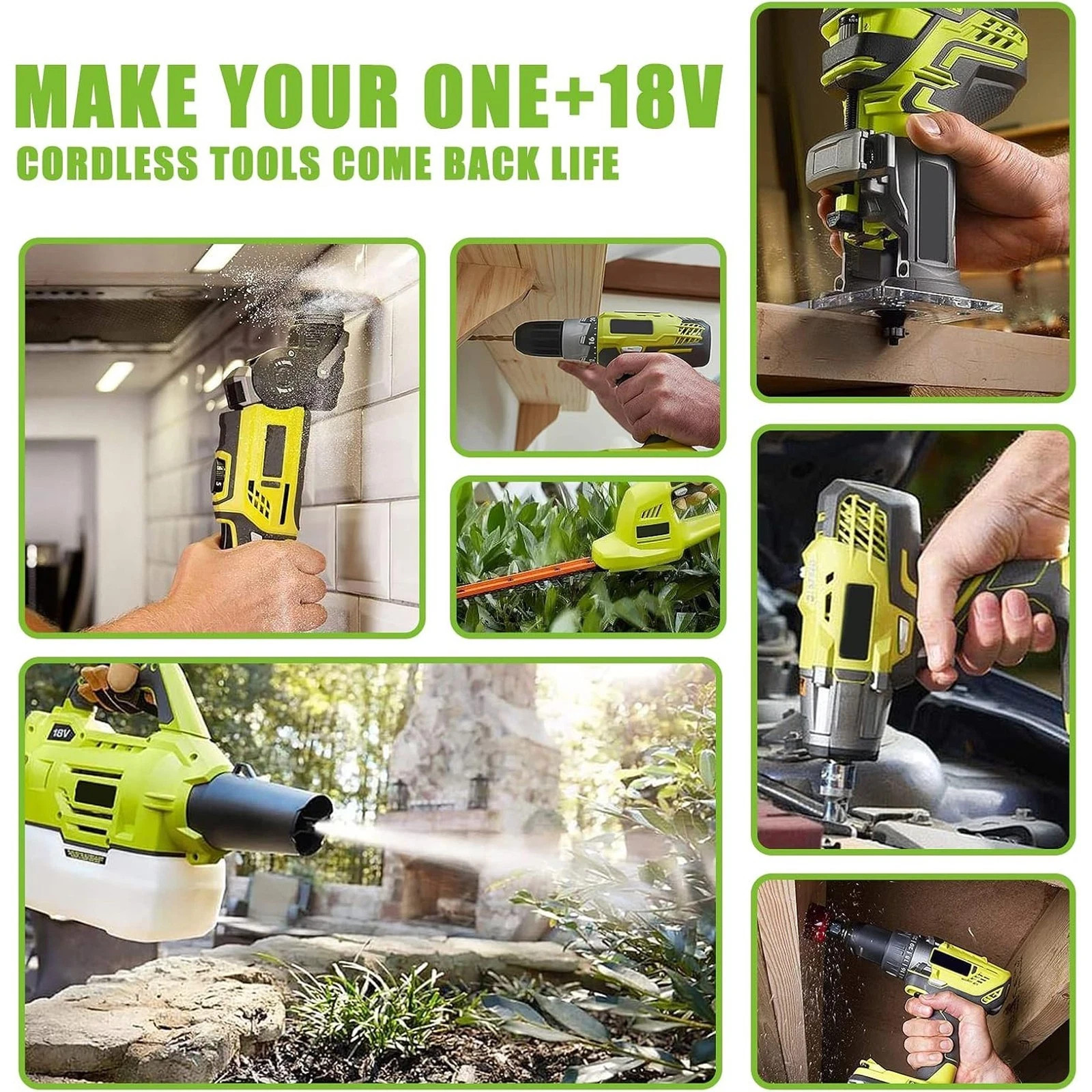 2Pack 18V 8Ah For Ryobi ONE Plus High Capacity Lithium Battery P108 P107 P105 US
