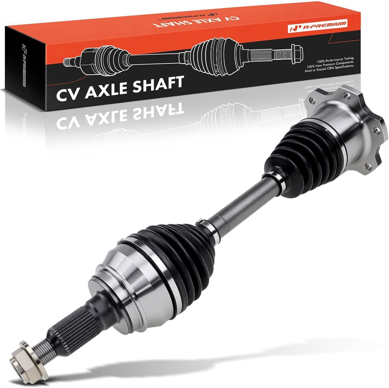 CV Axle Shaft Assembly Compatible with Cadillac Front Driver or Passenger Side