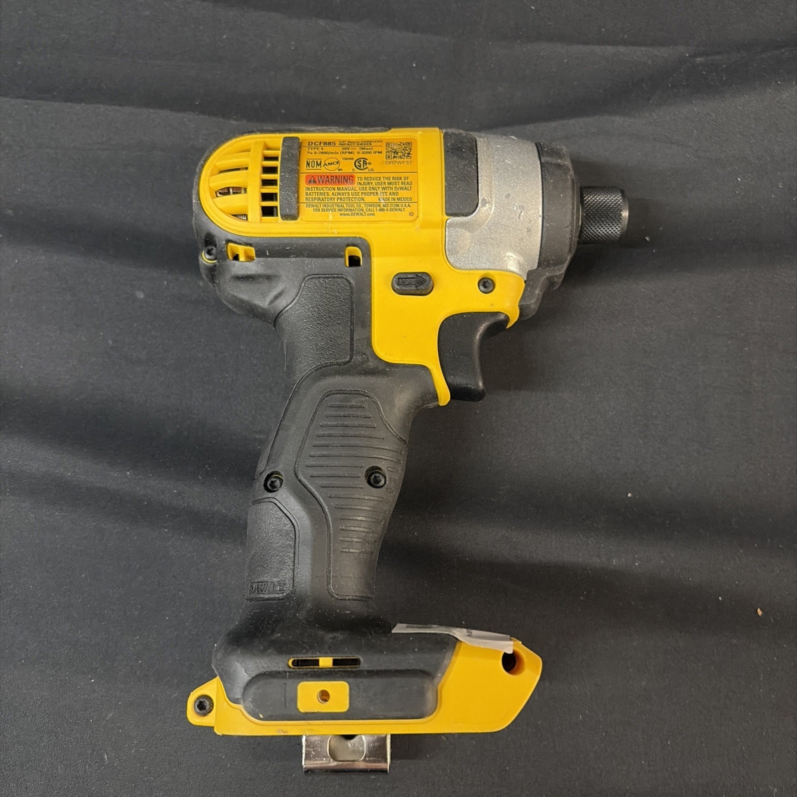 NEW DEWALT DCF 885 1/4 INCH IMPACT DRIVER TOOL