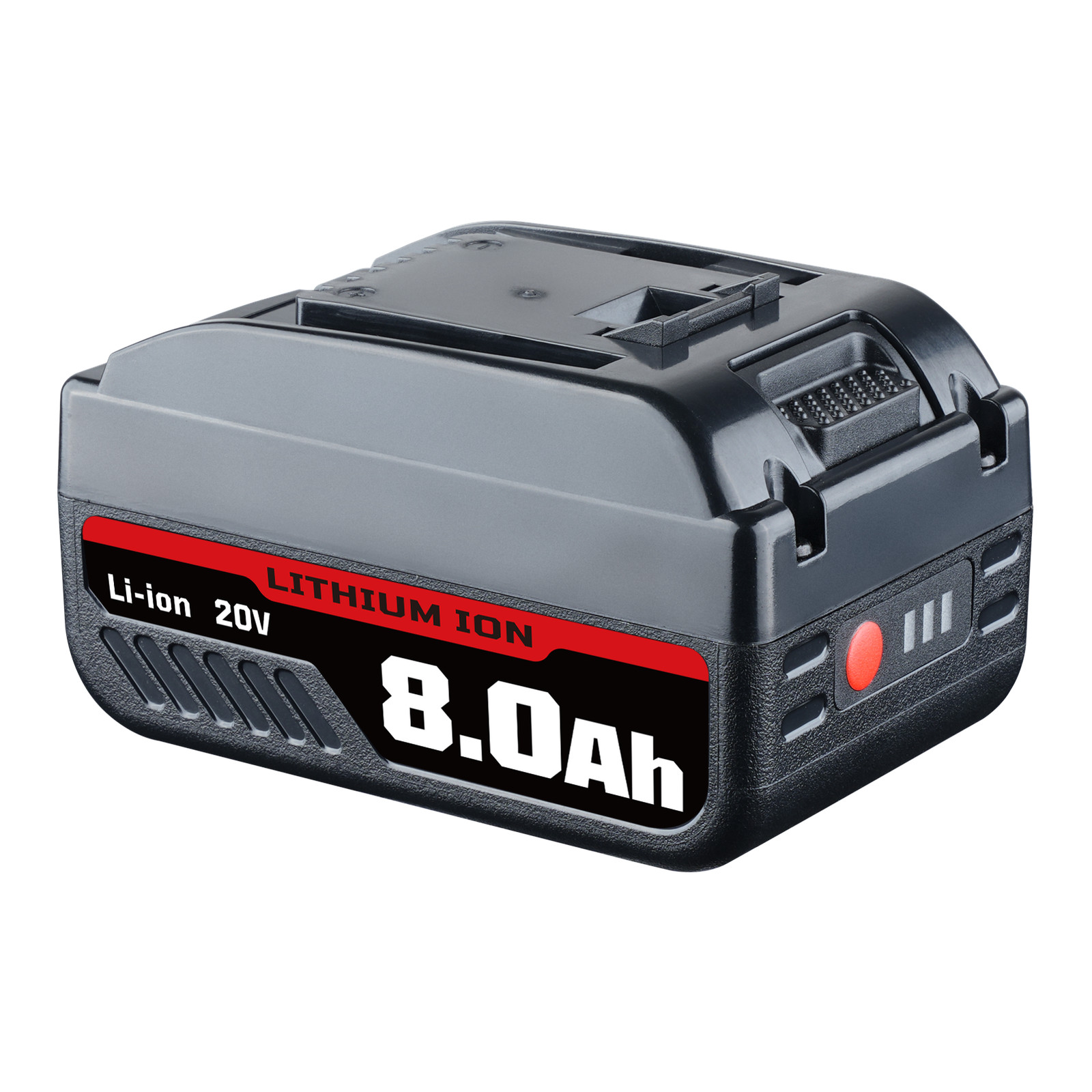 For WORX 20V 8.0Ah Battery Extend Lithium-Ion WA3525 WA3575 WA3520 PACK 8000mAh