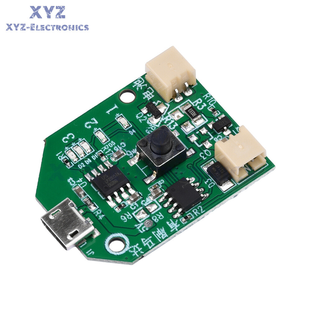 3.7V Universal USB Rechargeable Small Fan Circuit Board Mobile Fan Control Board