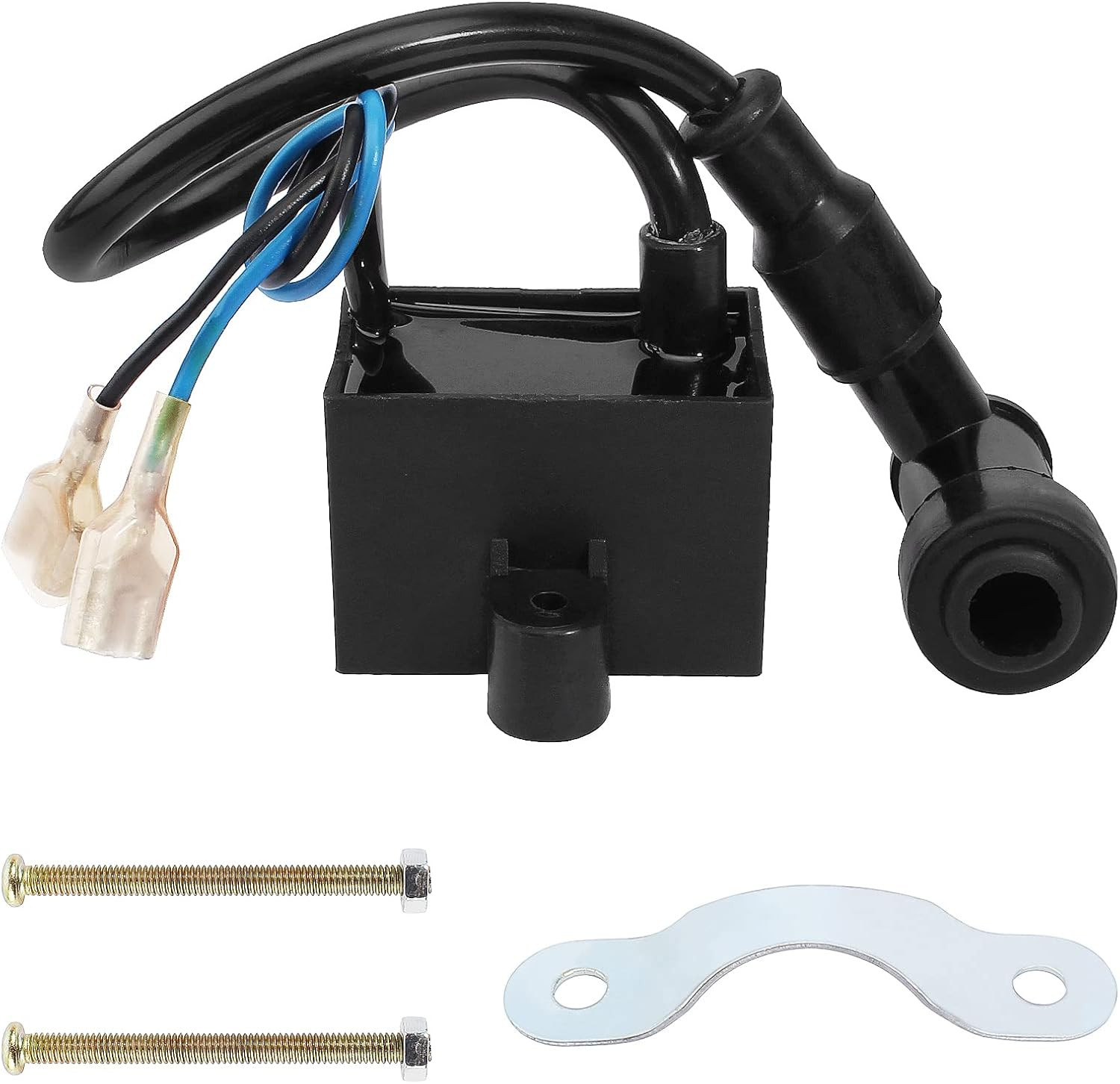 CDI Ignition Coil for 49Cc 50Cc 60Cc 66Cc 80Cc 2-Stroke Engines Motor Motorized