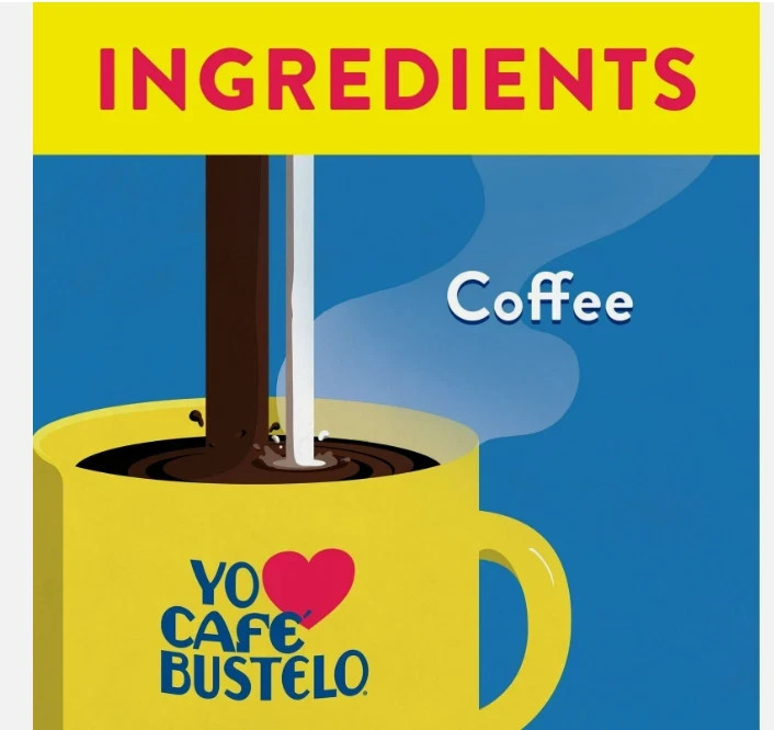 (PACK OF 2) Cafe Bustelo, Espresso Style, Dark Roast Instant Coffee, 7.05 oz Jar