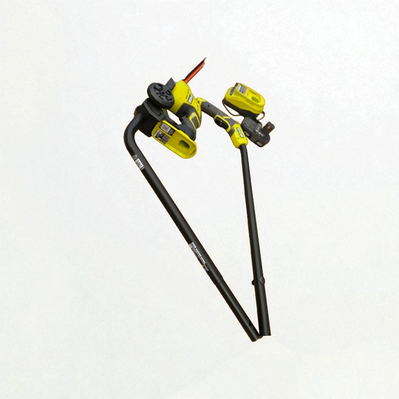 RYOBI 18V ONE+ Cordless Grass Shear & Shrubber Trimmer Kit w/ Caddy – OPEN BOX