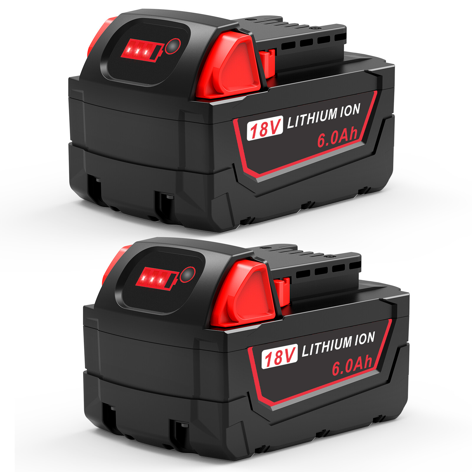 6.0AH Battery or Dual Charger For Milwaukee for M18 Extended Capacity 48-11-1860