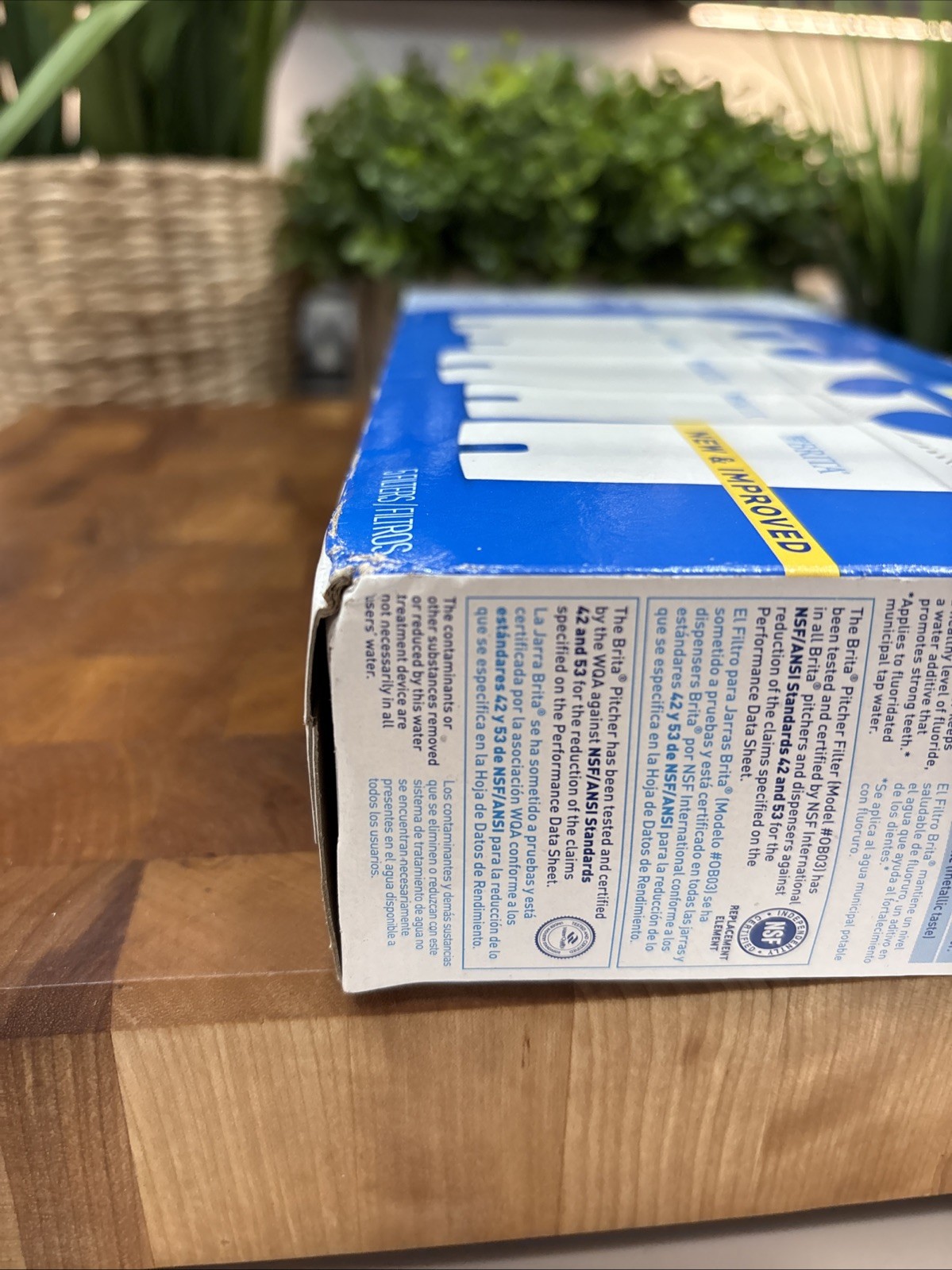 Brita 5 Pack OEM Standard Replacement Water Filters