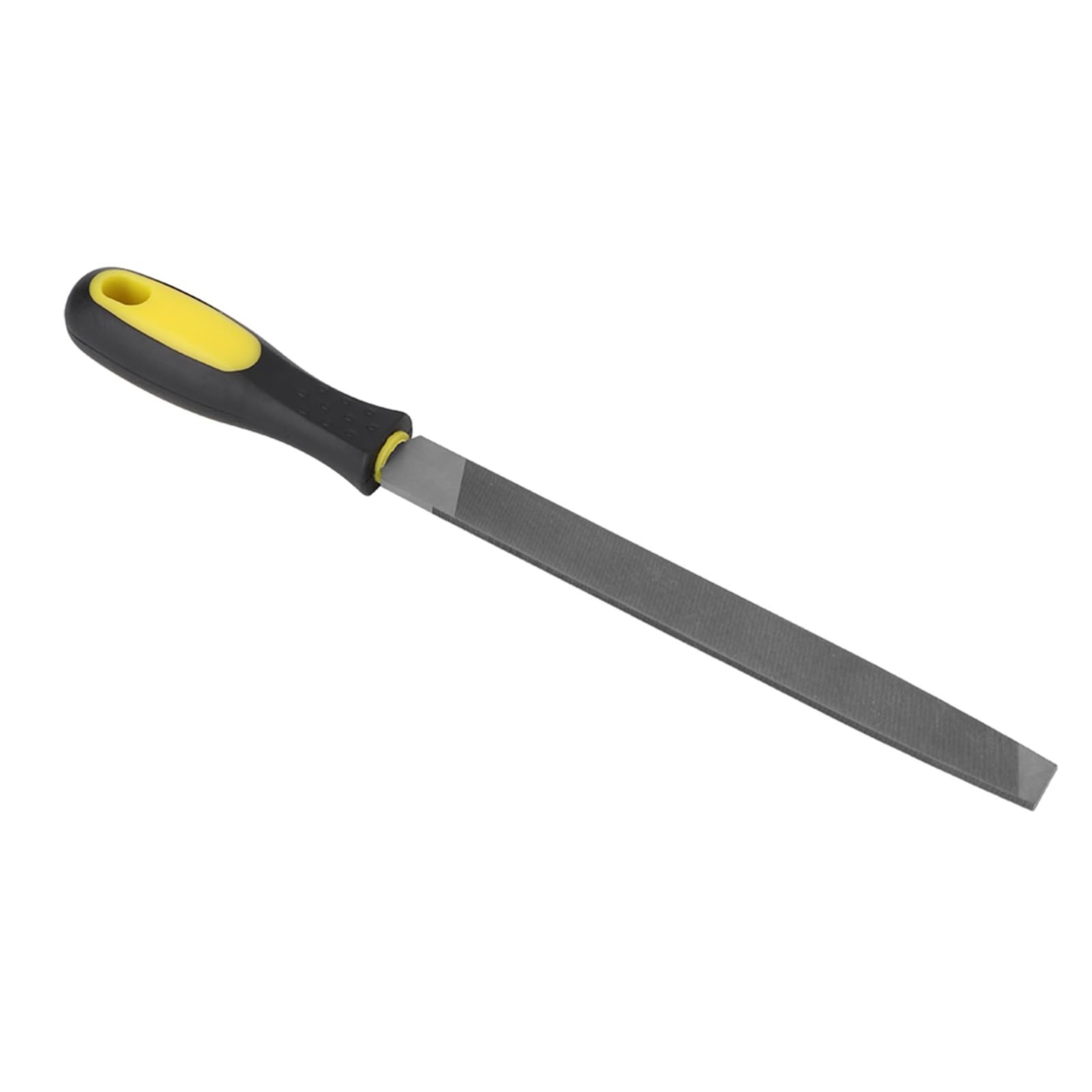 8 Inch Flat Mill File Second Metal Sharpening Carbon Steel Handle Single Cut