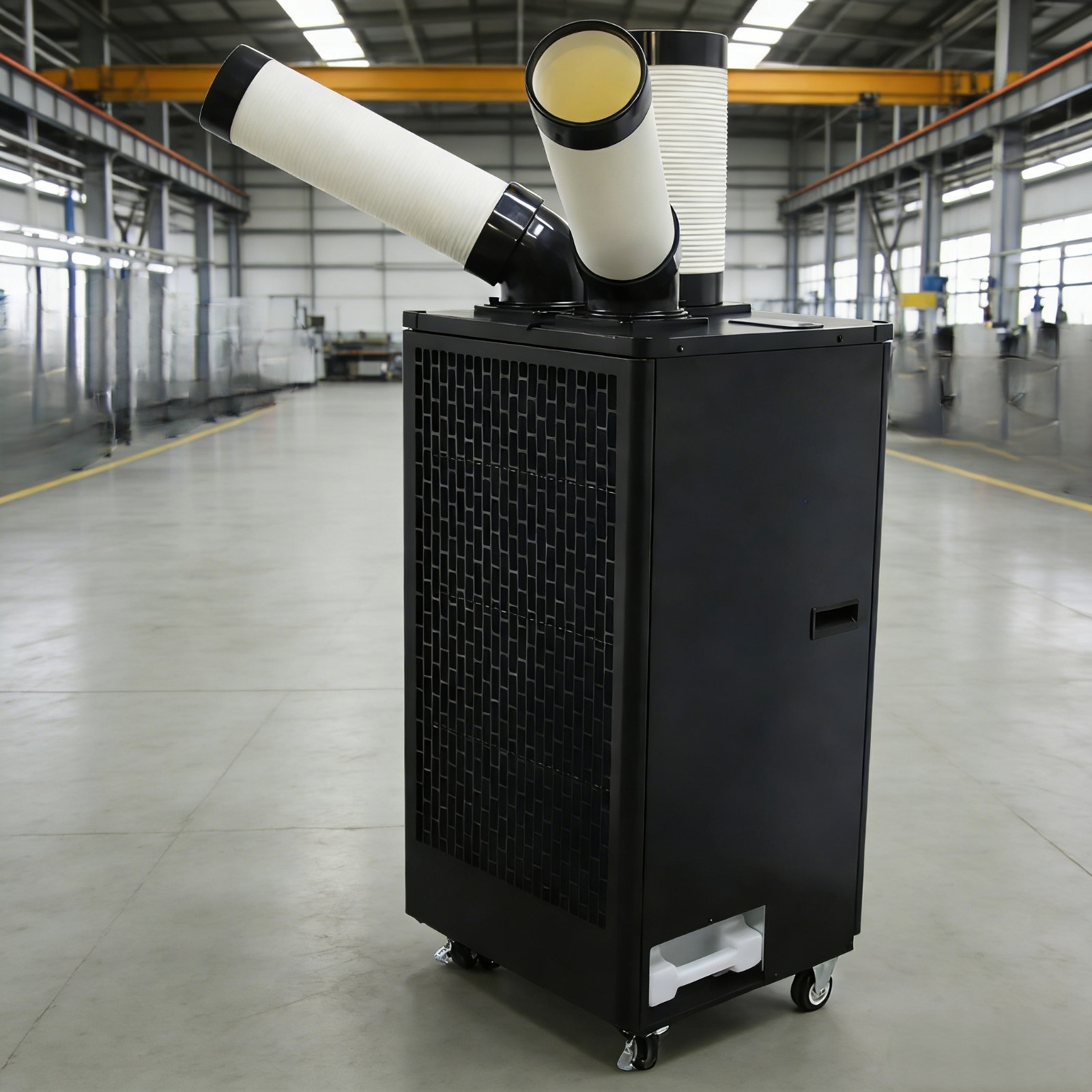 Portable Industrial Air Conditioner Two Tube Spot Cooler 110V 12000Btu/h 1100W