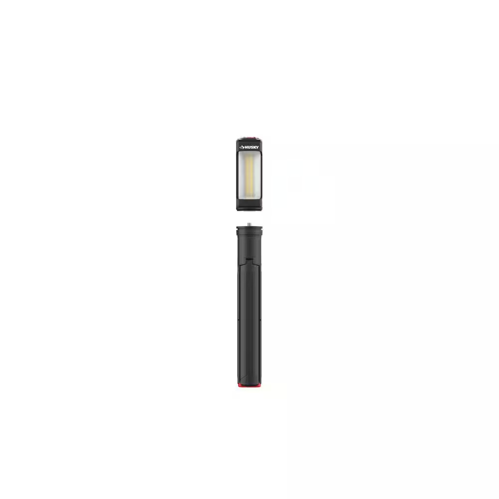 HUSKY 800 Lumen LED Rechargeable Detachable Tripod Work Light NEW