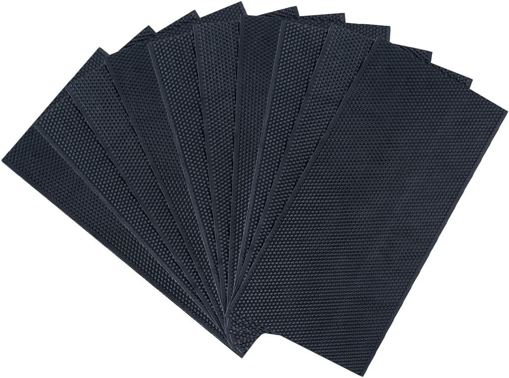 Yellow Wax Coated Beehive Foundation Sheets, Deep 8-1/2″, for Frames