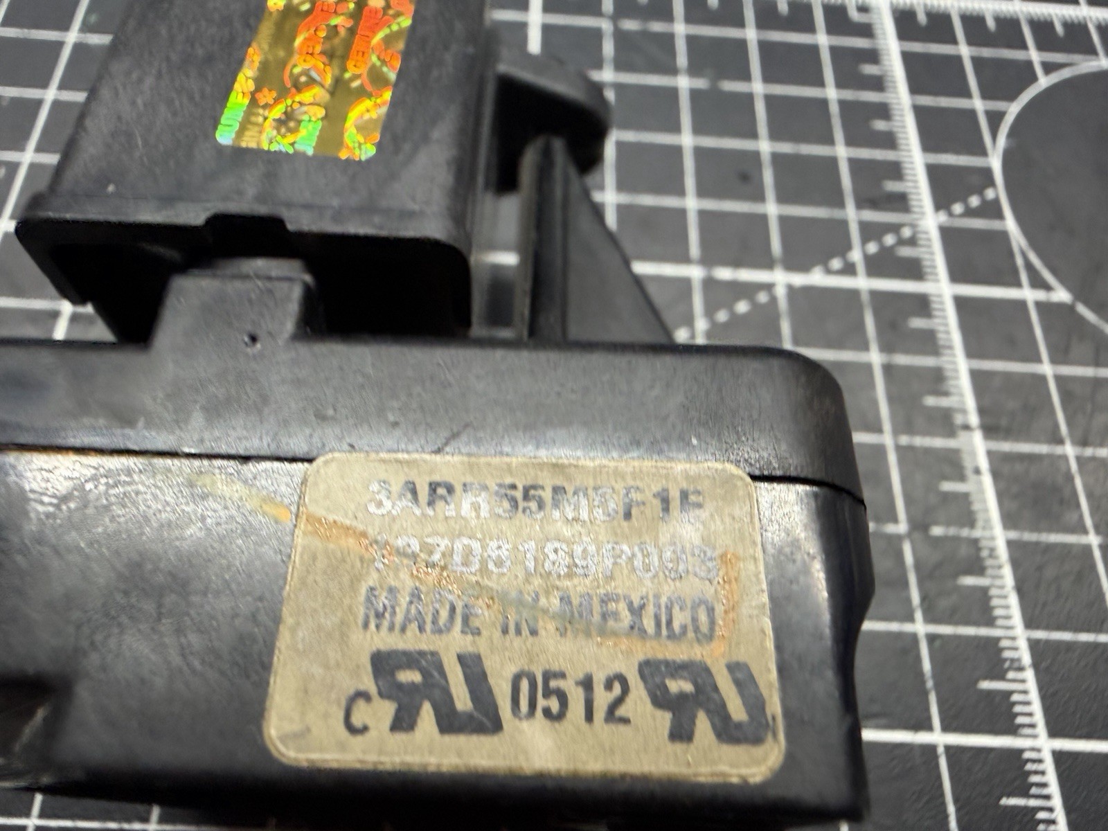 GE Refrigerator Relay P# 197D6189P003