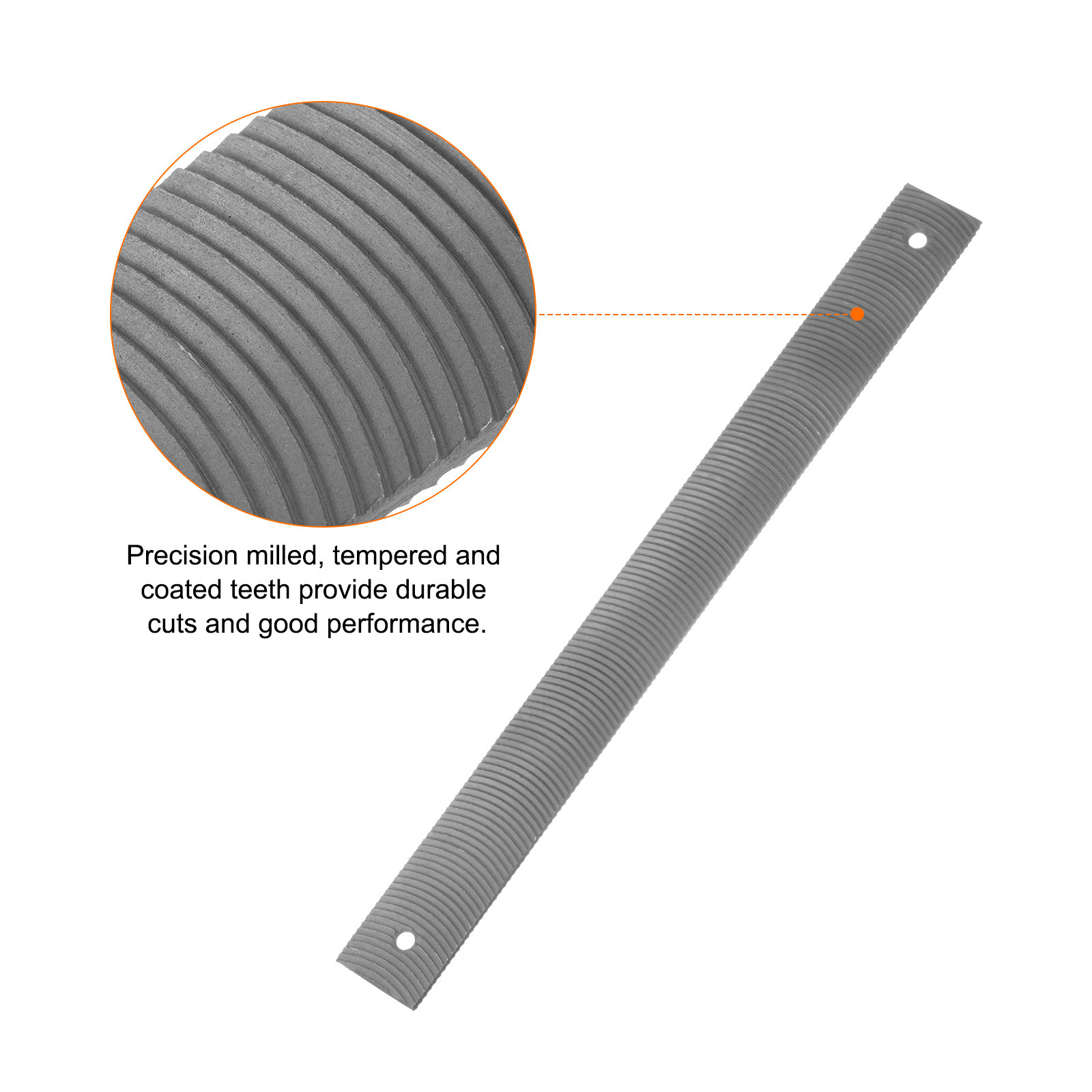 Flexible Body File 14″ High Carbon Steel Medium Teeth Cut Flat Metal Files
