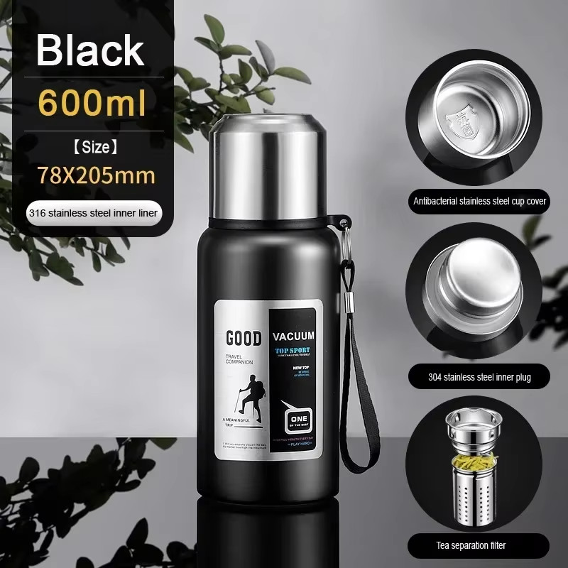 Large Capacity Cold Thermal Thermos Tumbler Stainless Steel Insulated Tea Coffee