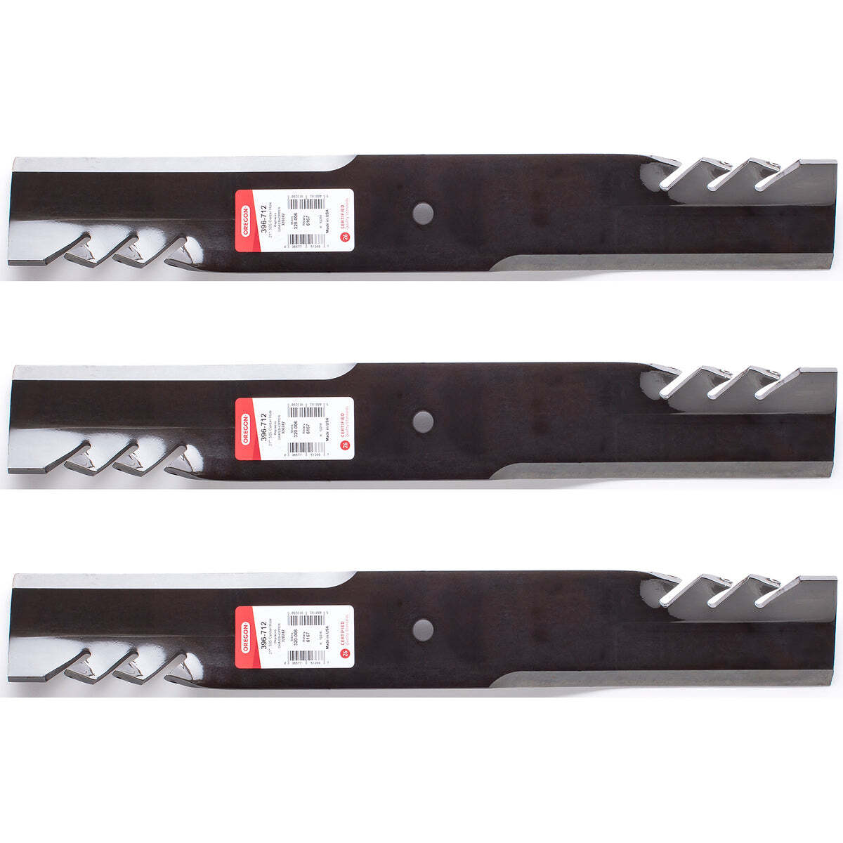 Oregon 396-712 G6 Gator Blades for 61″ Grasshopper 320243, 320244, 320245