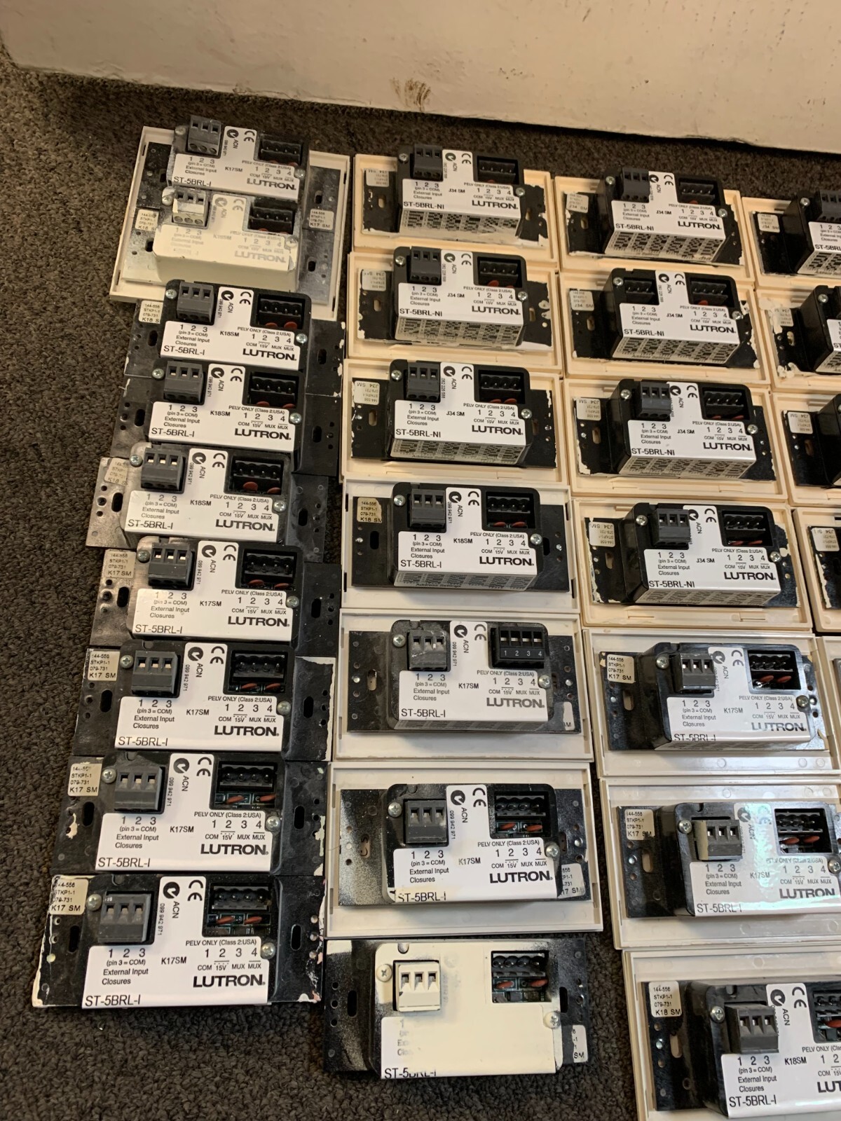 Lutron ST-5BRL-NI Lot Of 44 -Tested Working-30 Day Money Back
