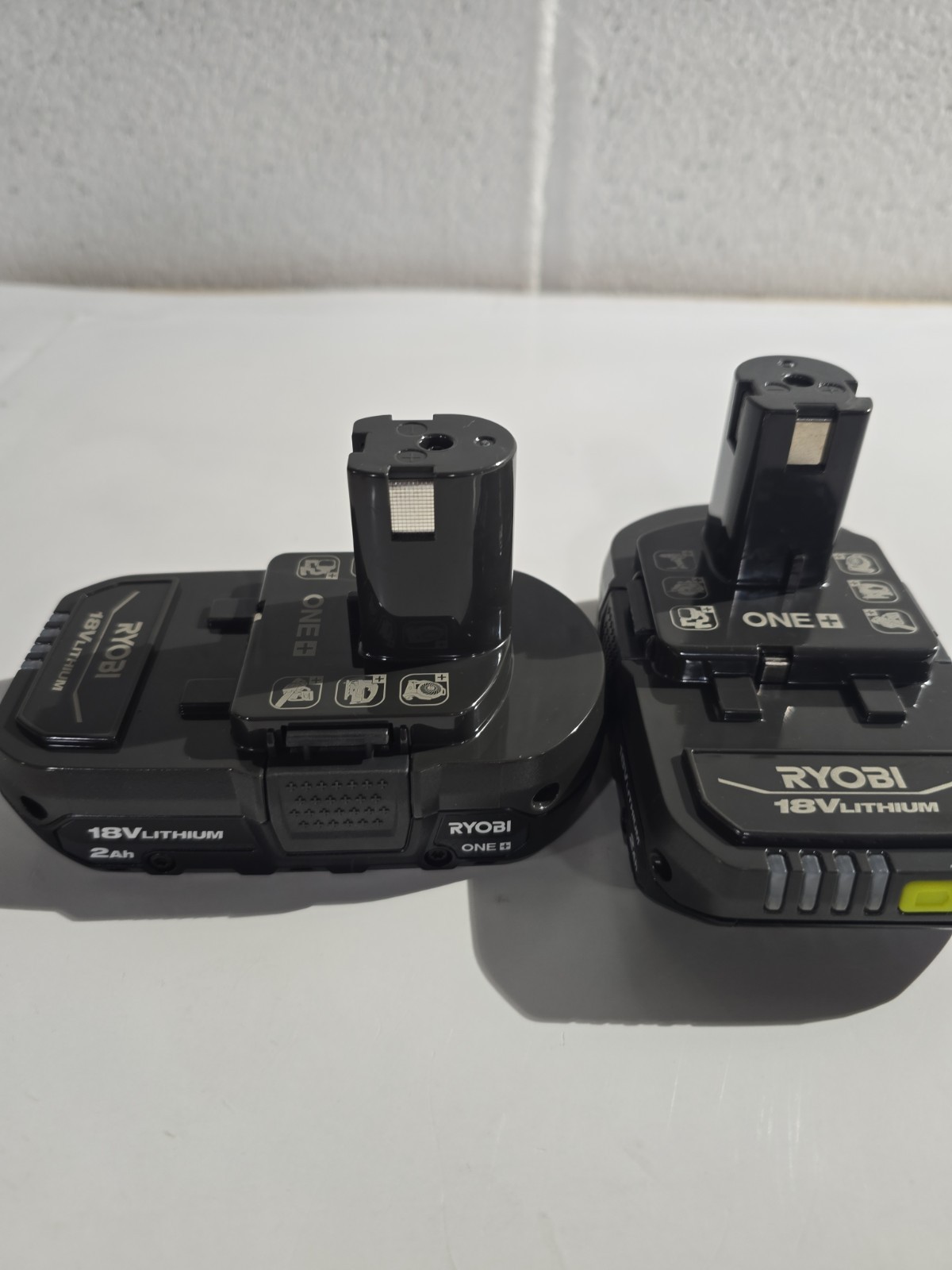 RYOBI ONE+ 18V 2.0 Ah Lithium-Ion Battery (2 pack)