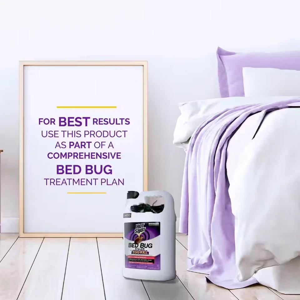 Bed Bug Killer With Egg Kill 1 Gallon, Ready-To-Use, Non-Staining Spray Control