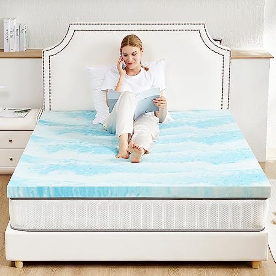 2 Inch Mattress Topper Twin King Full Queen Comfortable Memory Foam Bed Topper