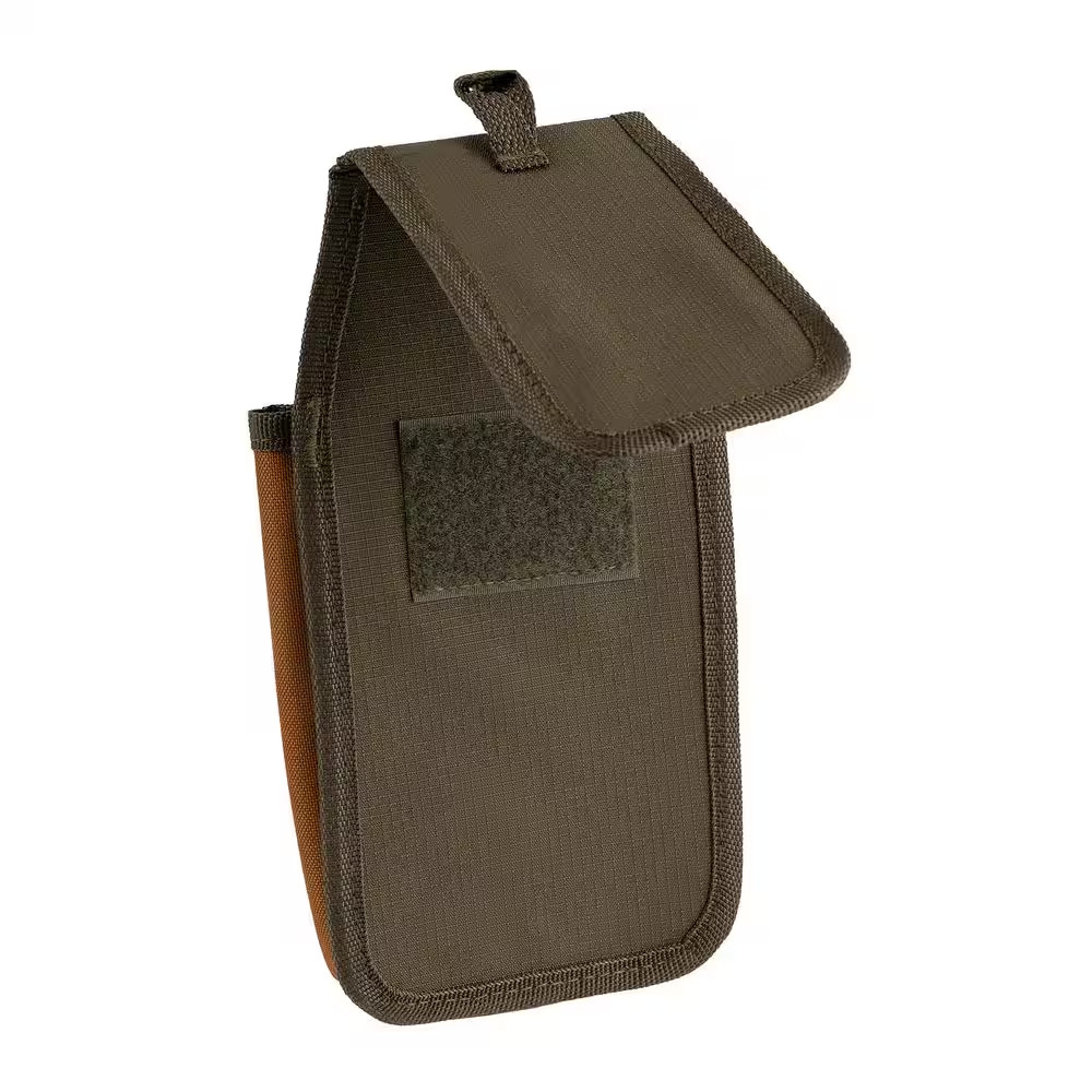 5 In. 5-Pocket Utility Tool Belt Pouch with Flap Fit
