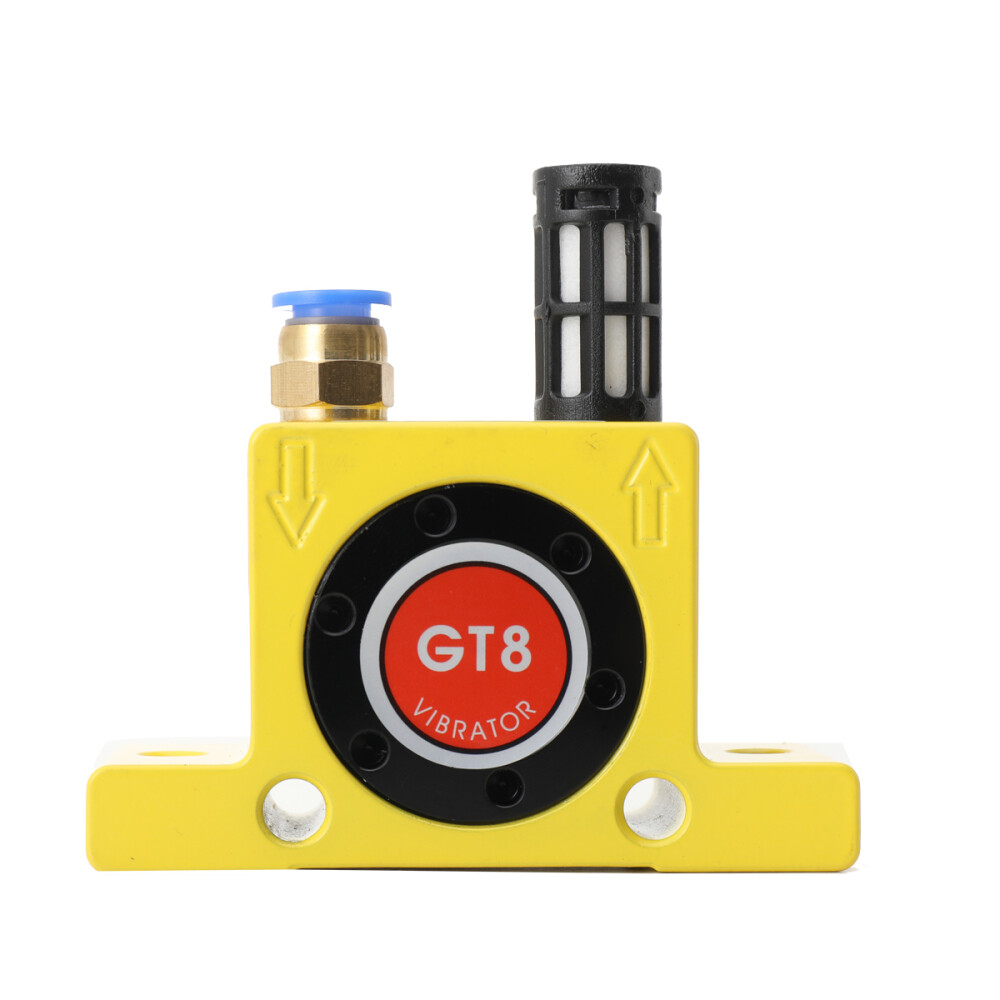 10 PCS GT8 Pneumatic Air Turbine Vibrators G1/8” Air Rotary Vibrator Golden