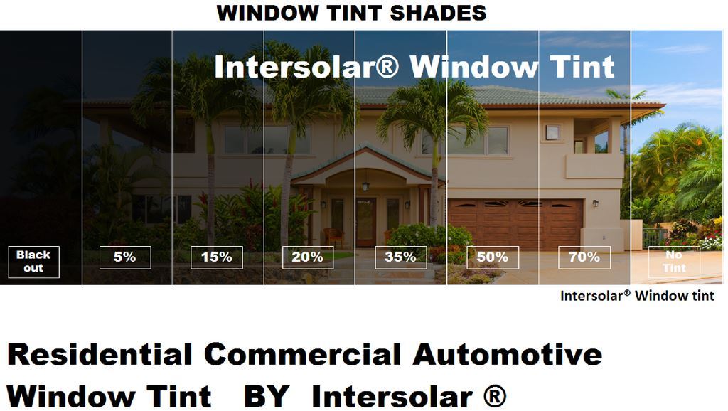 2 Ply Window Tint Charcoal Residential Commercial Automotive Intersolar