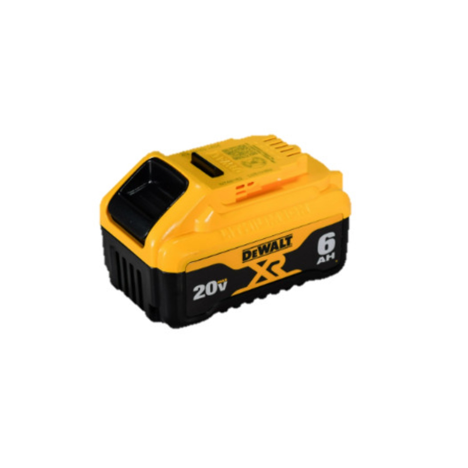 2-pack DeWalt DCB206 20V Max XR 6.0Ah Lithium Ion Batteries High Capacity Set