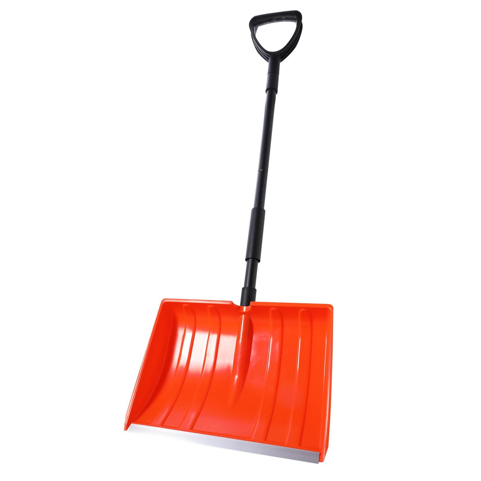 Snow Shovel for Driveway Home Garage Snow Removal Aluminum Strip with D-Grip …