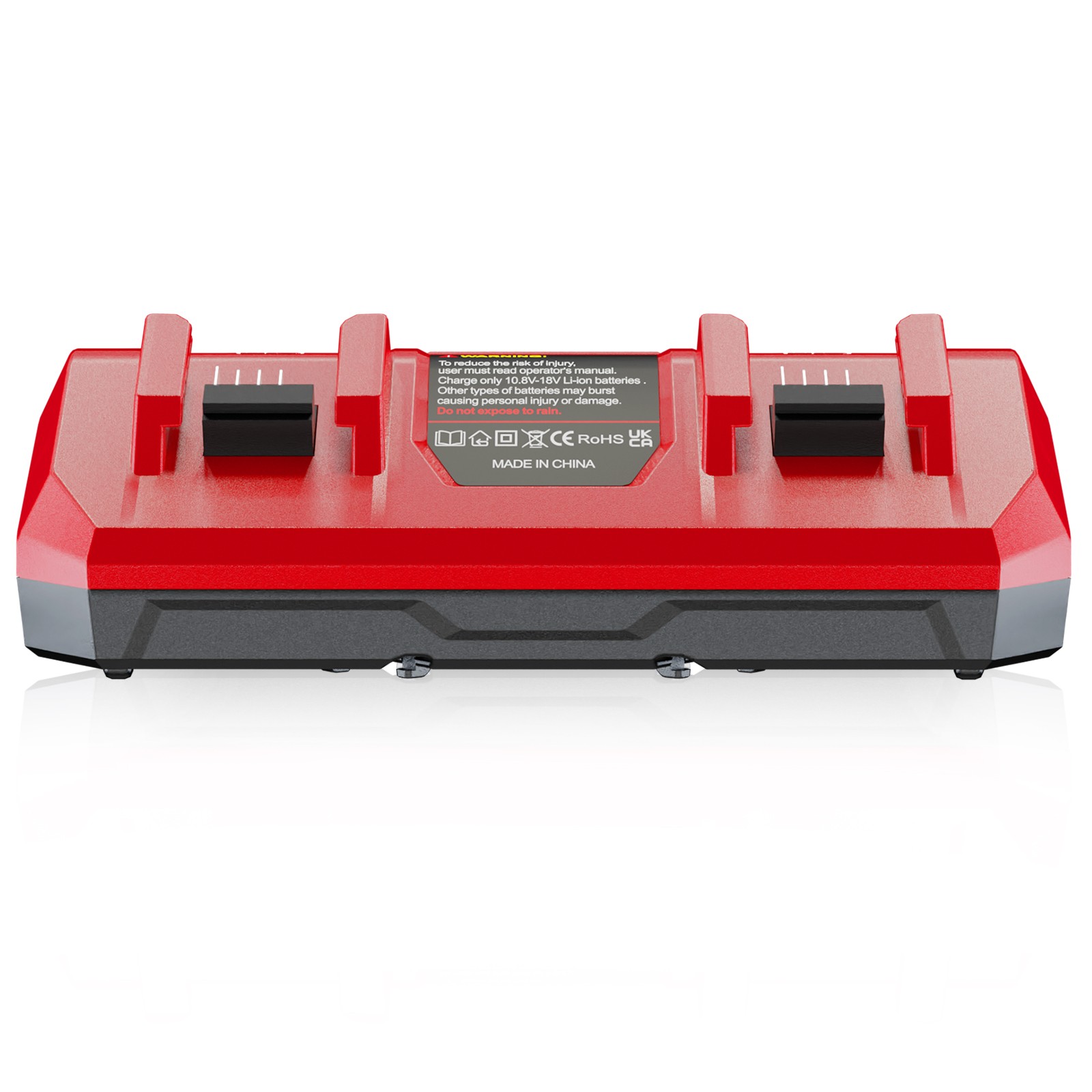 Pack 18V 8.0Ah Battery / 2-Port Dual Charger For Milwaukee M-18 48-11-1852 NEW