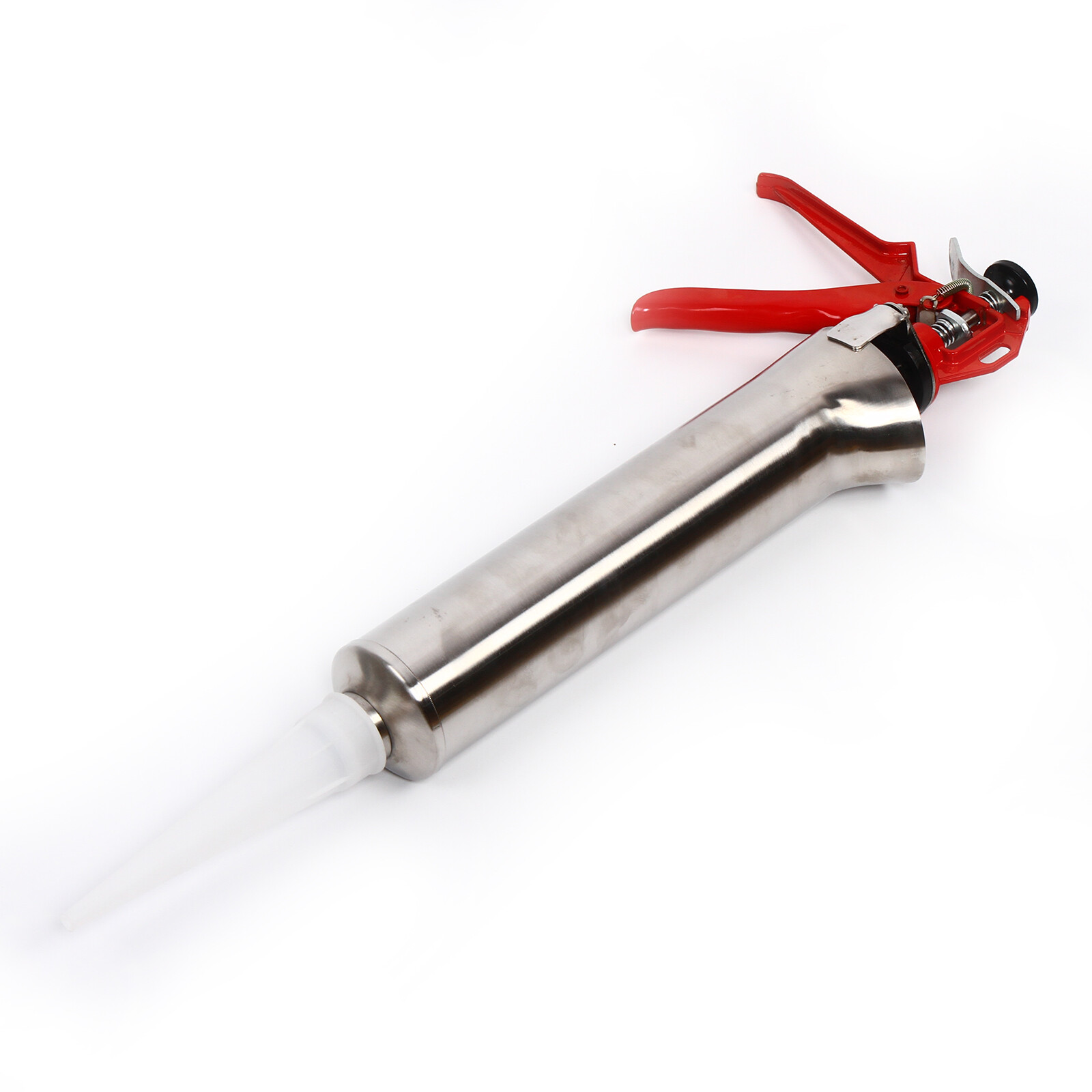 Mortar Grouting Gun Brick Pointing Tile Cement Applicator Tool 2 Nozzles Kit NEW