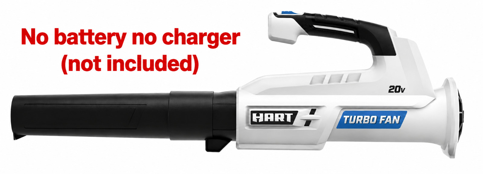 HART 20V 90 MPH at 250 CFM Cordless Leaf Blower (HGBL041VNM) [NO BATTERY !!]